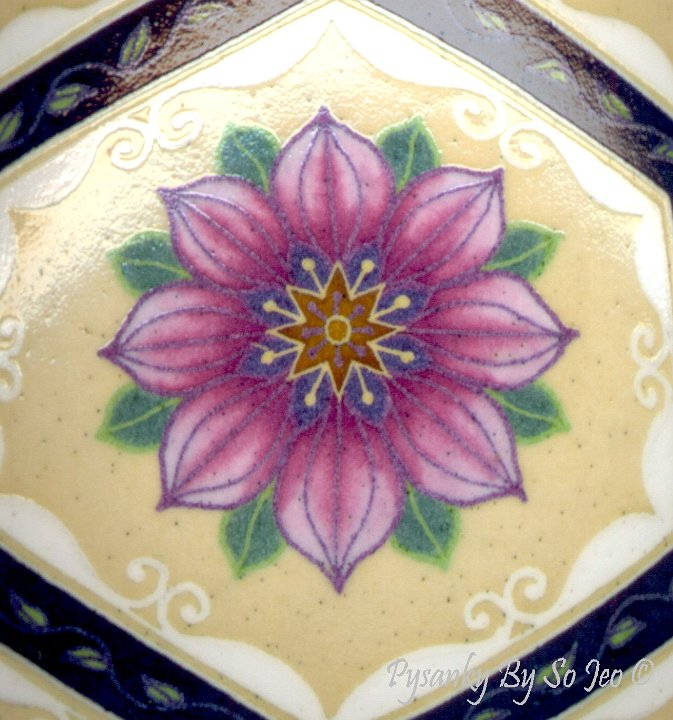 Victorian Garden Ukrainian Easter Egg Pysanky By So Jeo